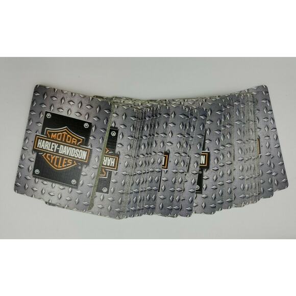 Harley Davidson Playing Cards In Collectible Tin 2 Sets 4 Packs - Picture 5 of 12